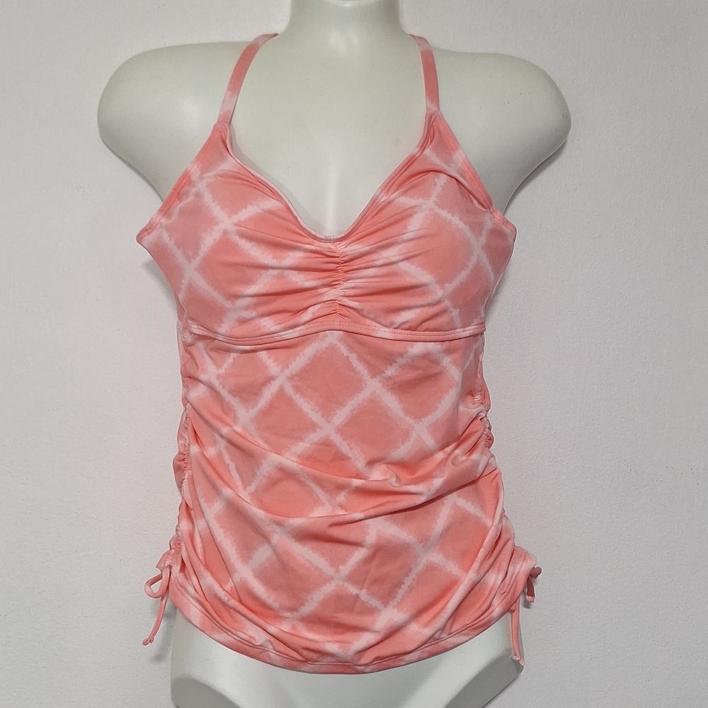 Carve Designs Rose and White Tankini